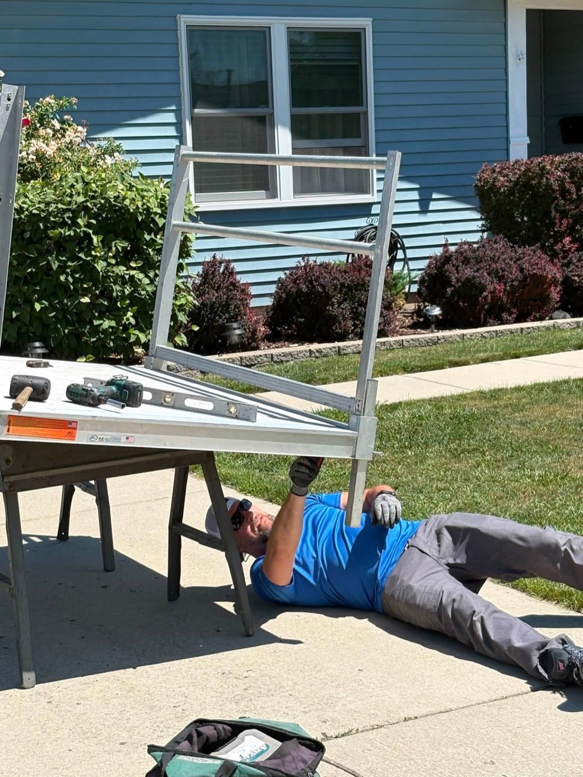 Wheelchair Ramp Installation completed in Morris, IL