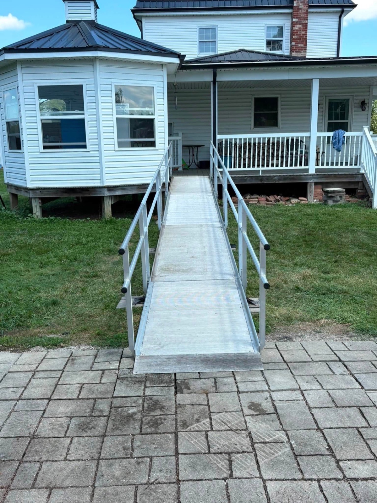 Wheelchair Ramp Installation completed in Plainfield, IL