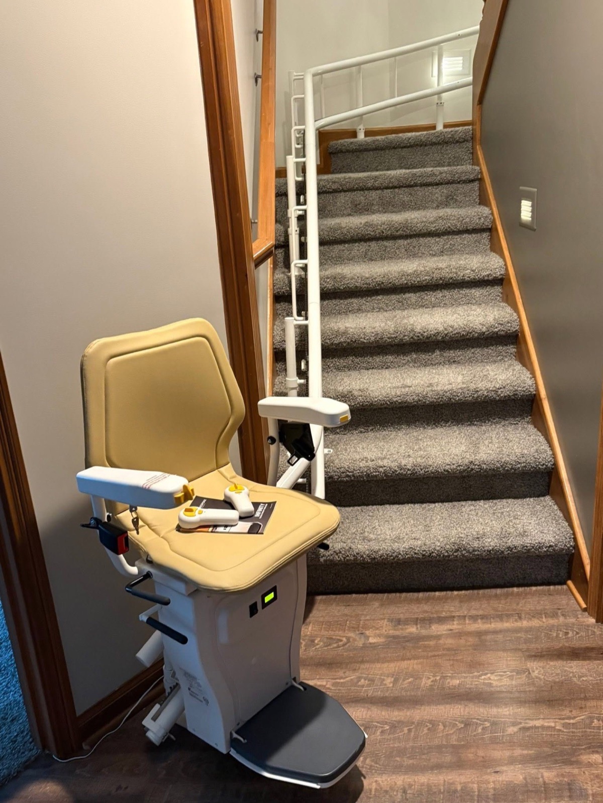 Stairlift Installation & Repair completed by Freedom Rampz